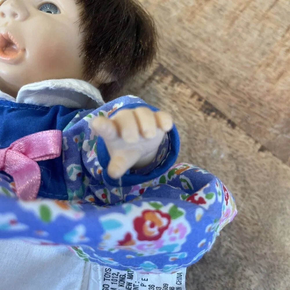 Vintage Gi-Go Toys My Pals Palm Pals Expressions Baby Doll Bean Bag Pellets
